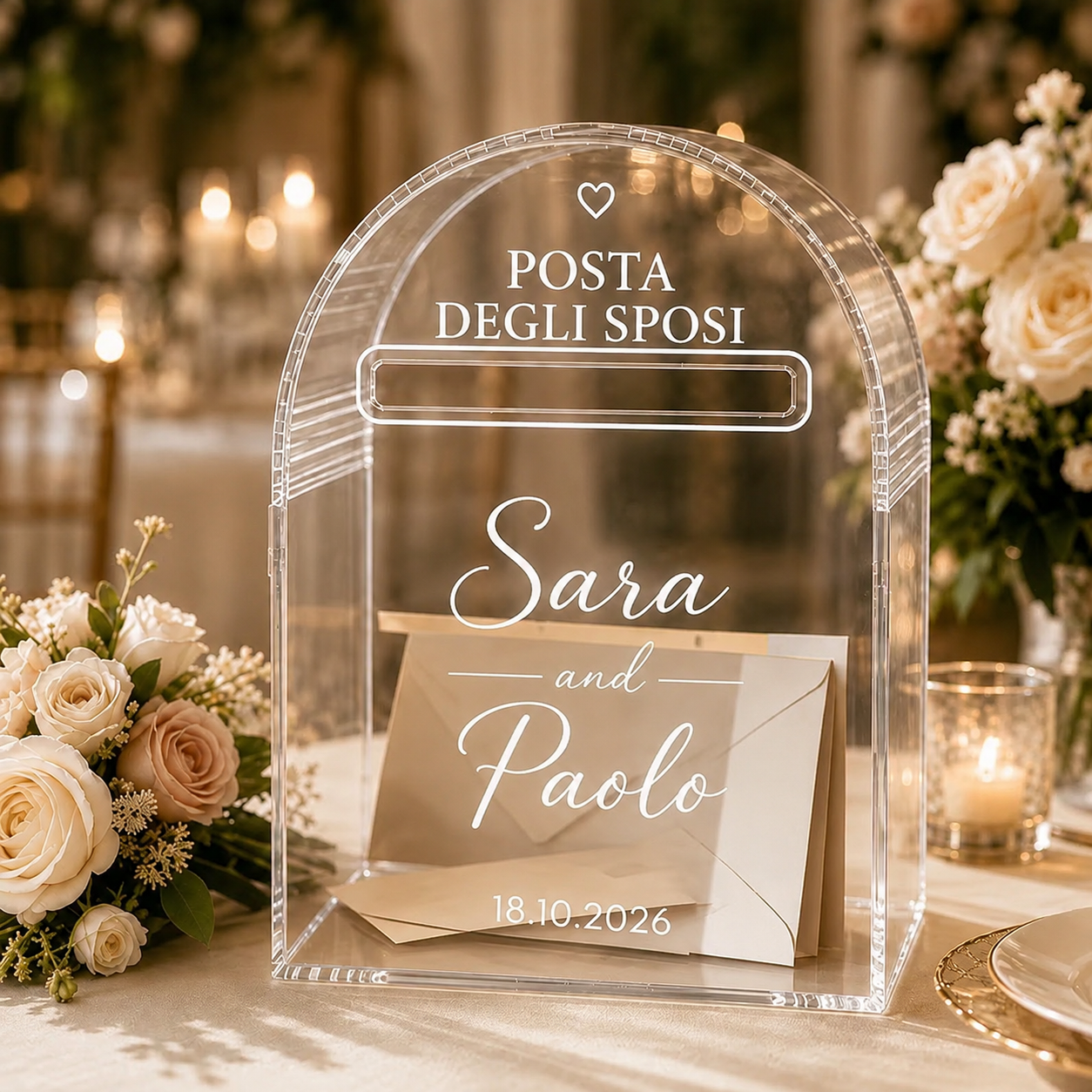Spazio dedicato all'immagine delle buste